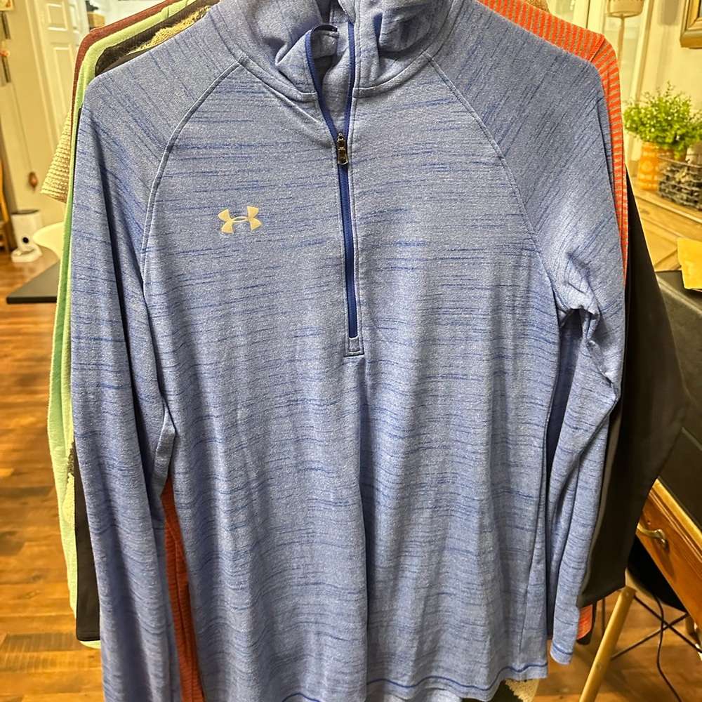 Under Armour, 1/4 zip all weather sweater